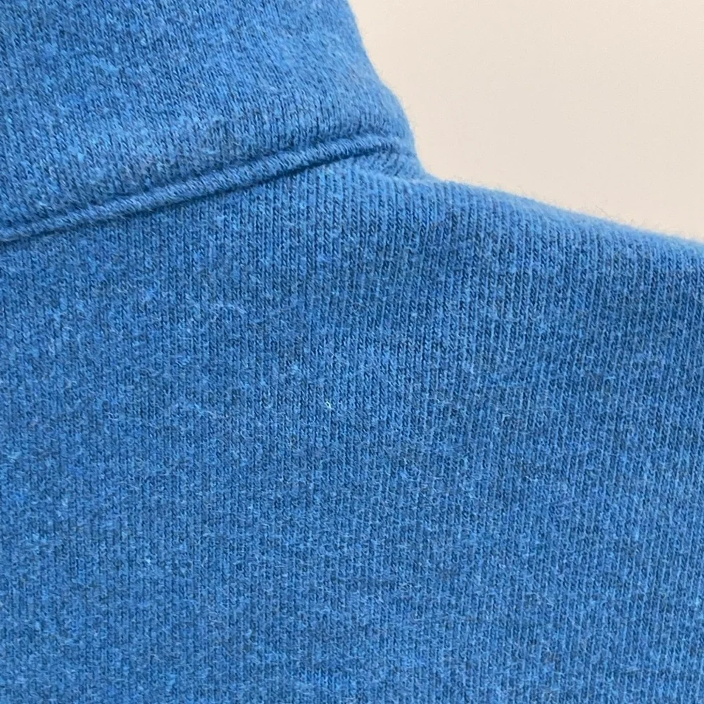Peter Millar Melange 1/4 Zip Pullover Sweatshirt Med Blue Men’s Medium M MF16K36